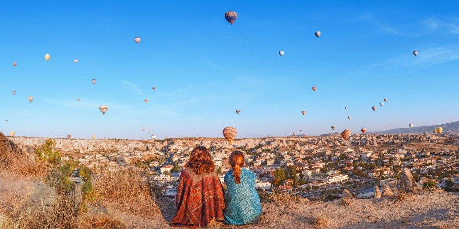 Lo spettacolo delle mongolfiere in Cappadocia