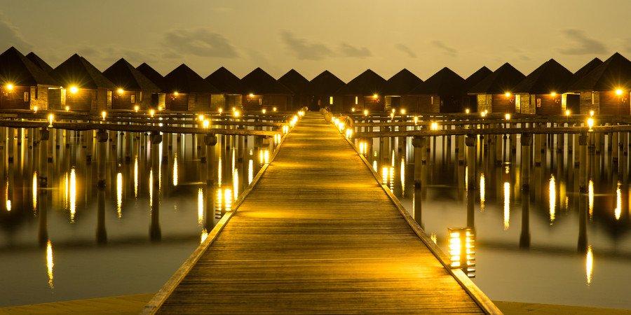 Overwater by night